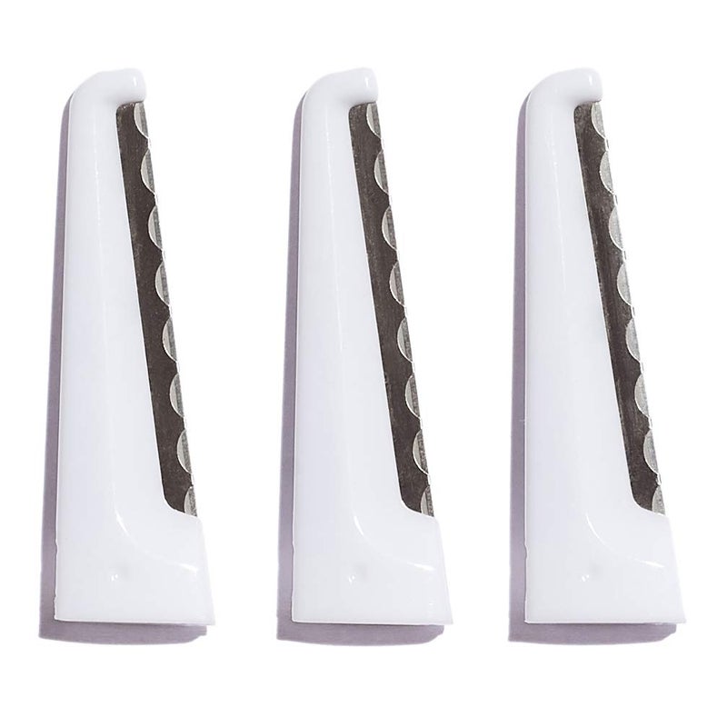 StackedSkincare Dermaplaning Replacement Blades - 3 Pack Face Razor Refills for Women, Peach Fuzz Remover and Exfoliating Tool, Fits StackedSkincare Dermaplane Tool - Image 1