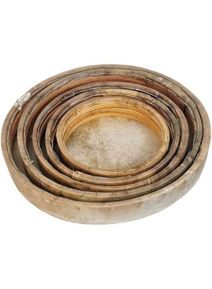 hoormusic Leather Tambourine Set of 5 - Image 2