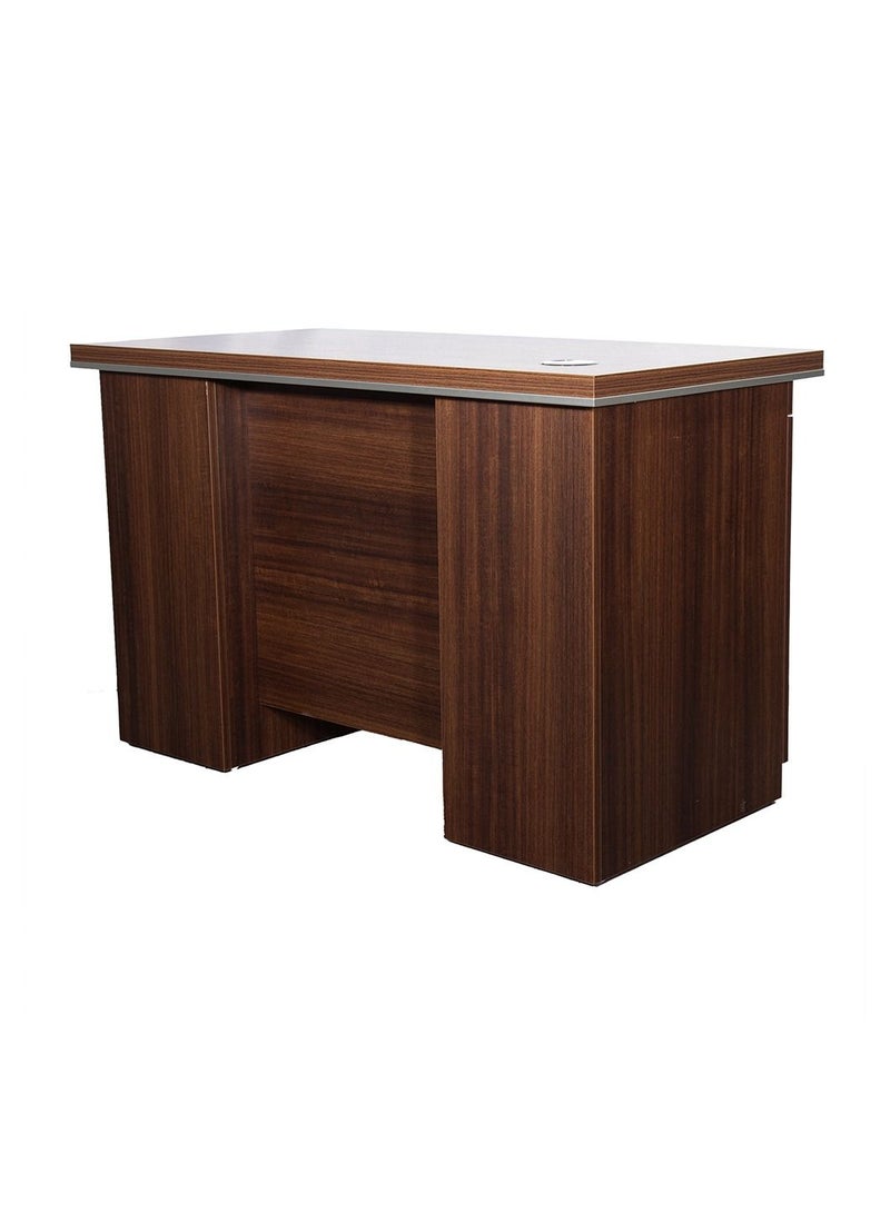 HUIMEI Huimei L1406T Office Table Brown Color With Fixed Drawers.  - Image 4