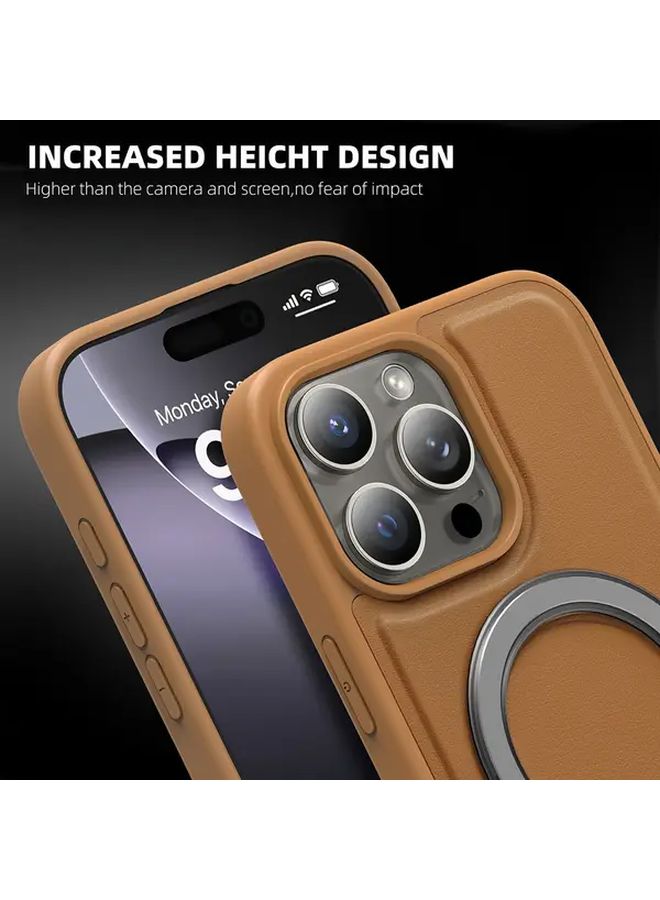 Magnetic Phone Case With 360 Rotating Stand Wireless Charging For iPhone 13 Mixed Color 1 - Image 4