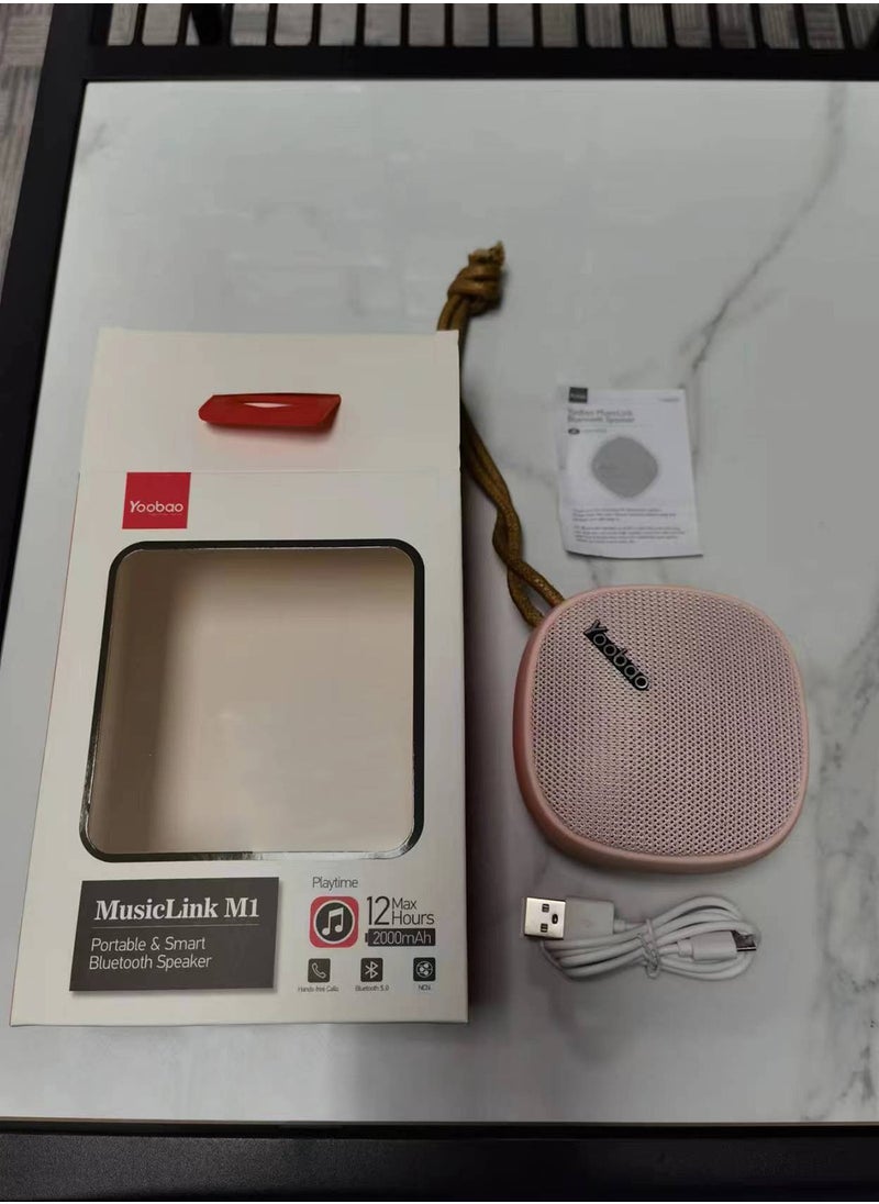 Yoobao - Yoobao Bluetooth Speakers,Portable Wireless Speaker Pink - Image 1