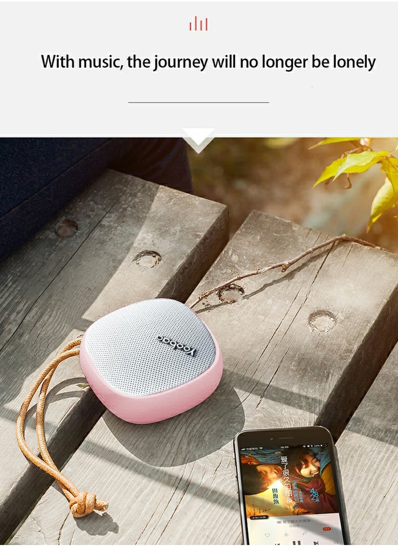 Yoobao - Yoobao Bluetooth Speakers,Portable Wireless Speaker Pink - Image 1