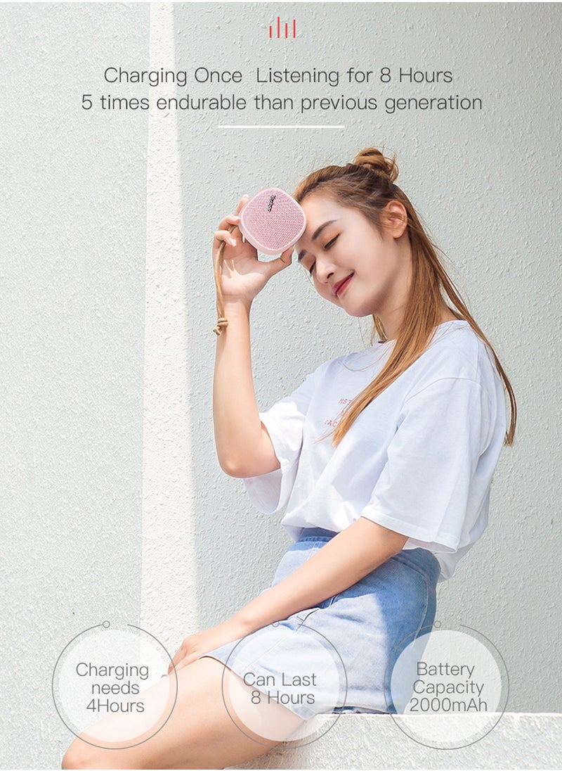 Yoobao - Yoobao Bluetooth Speakers,Portable Wireless Speaker Pink - Image 1