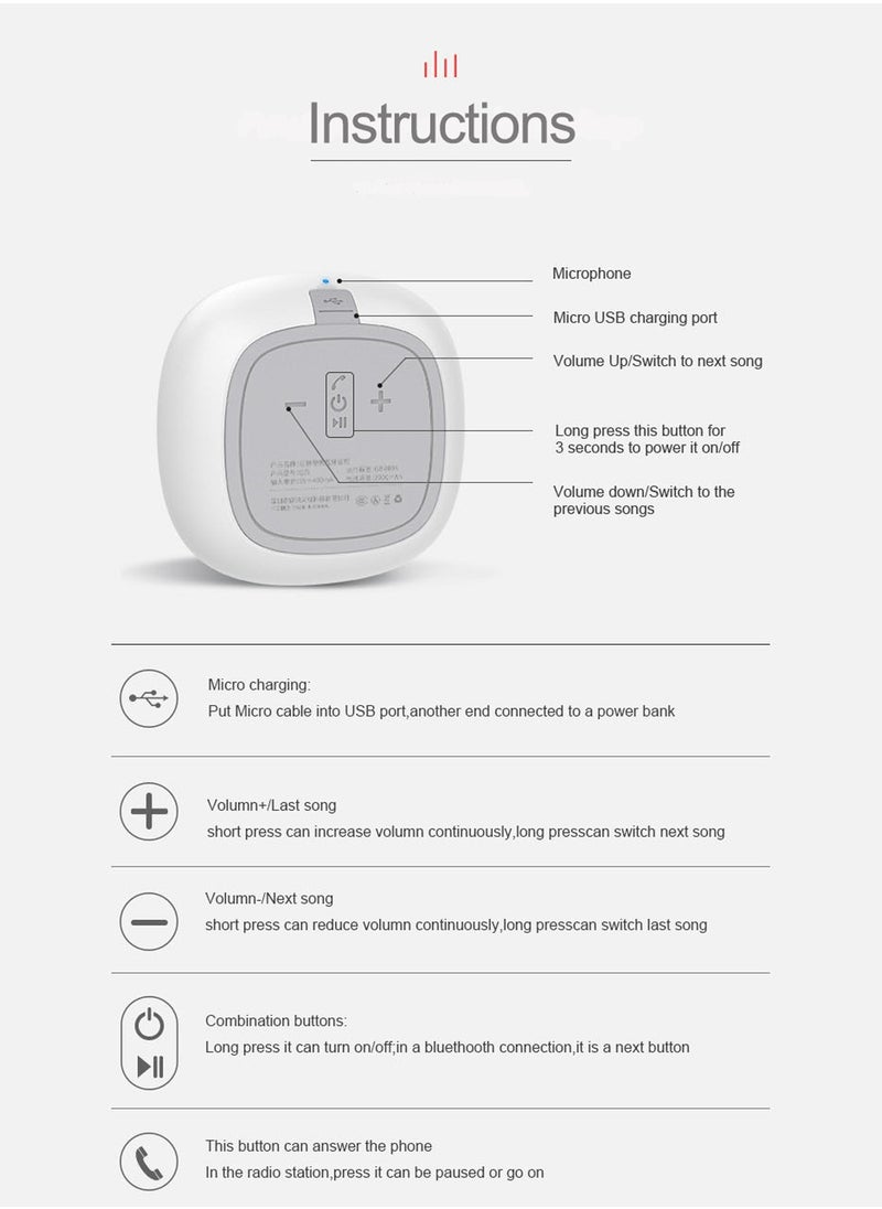 Yoobao - Yoobao Bluetooth Speakers,Portable Wireless Speaker Pink - Image 1
