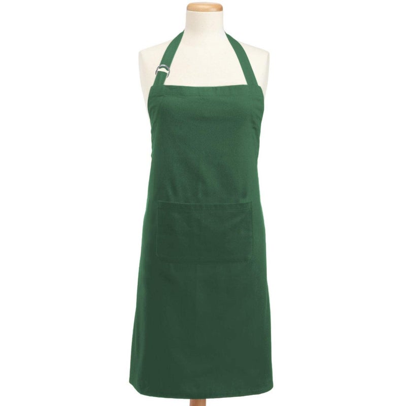 DII Everyday Basic Kitchen Collection Chef Apron Dark Green