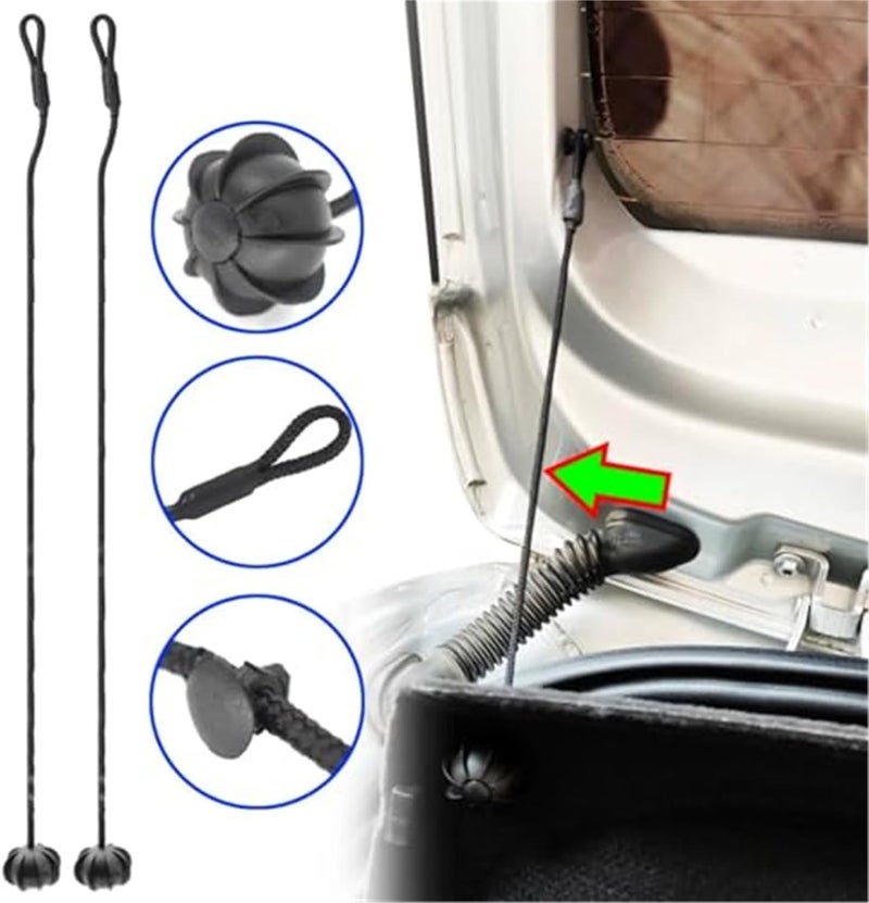 Yurefax Parcel Shelf String Cord for Range Rover Evoque - Image 4