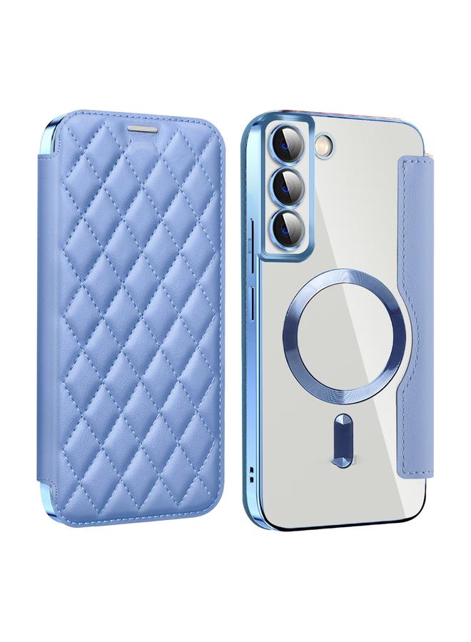 اس-توب جراب لهاتف Samsung Galaxy S23 5G Shield MagSafe RFID مضاد للسرقة جراب جلدي معيني الشكل - Image 1