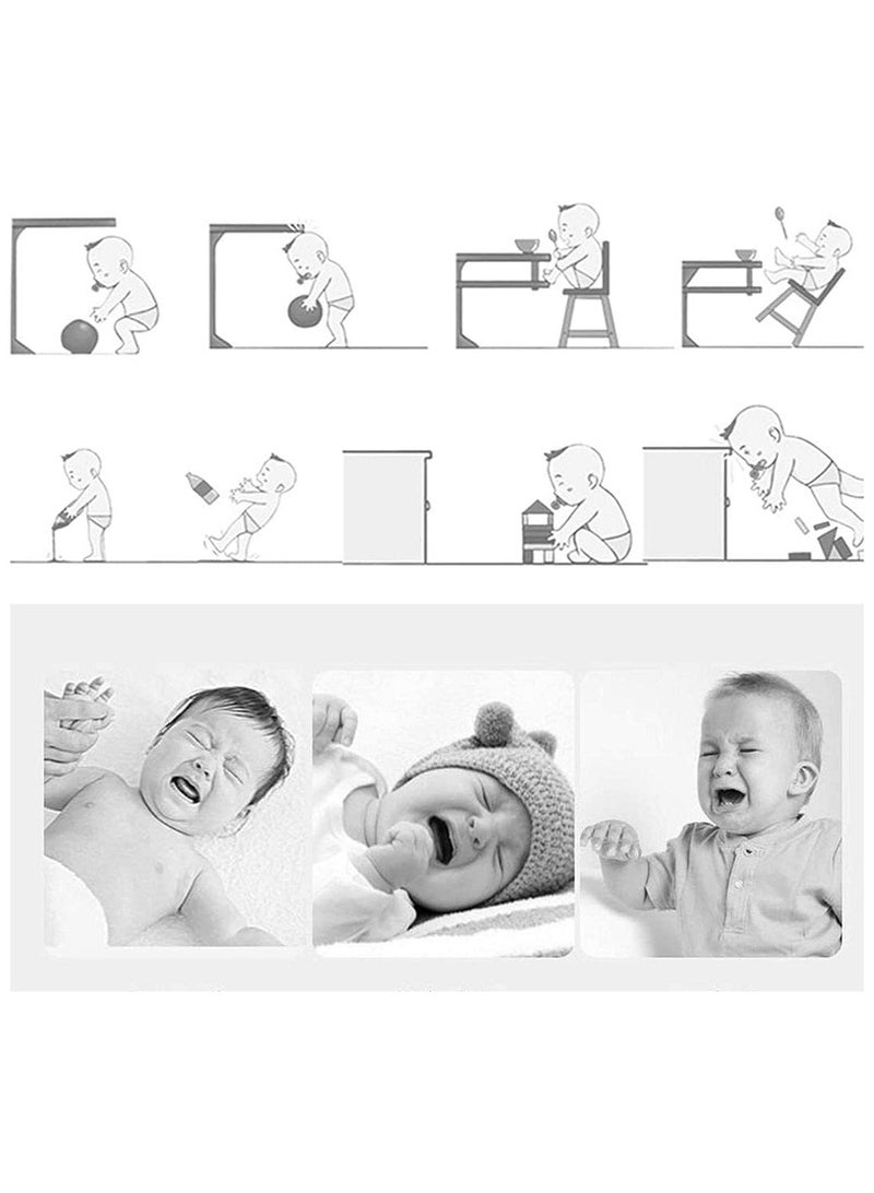 ORiTi Baby Head Protector Helmet Breathable Safety Head Guard Cushion with Adjustable Straps Protection Cap Harnesses Hat  - Image 2