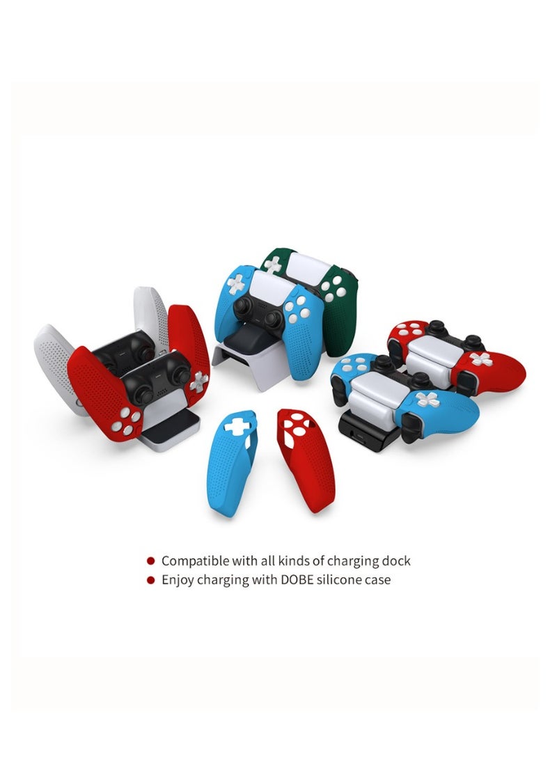 Silicone Case PS5 Controller-White