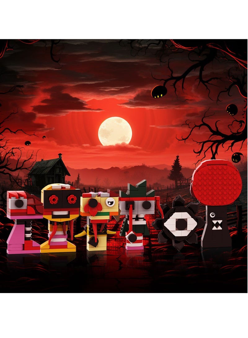 Rhythm box game Incredibox Sprunki elf creative building blocks small particles puzzle assembly building blocks (code: A1660Y05, number of particles: 485, 0.2327kg) - Image 2