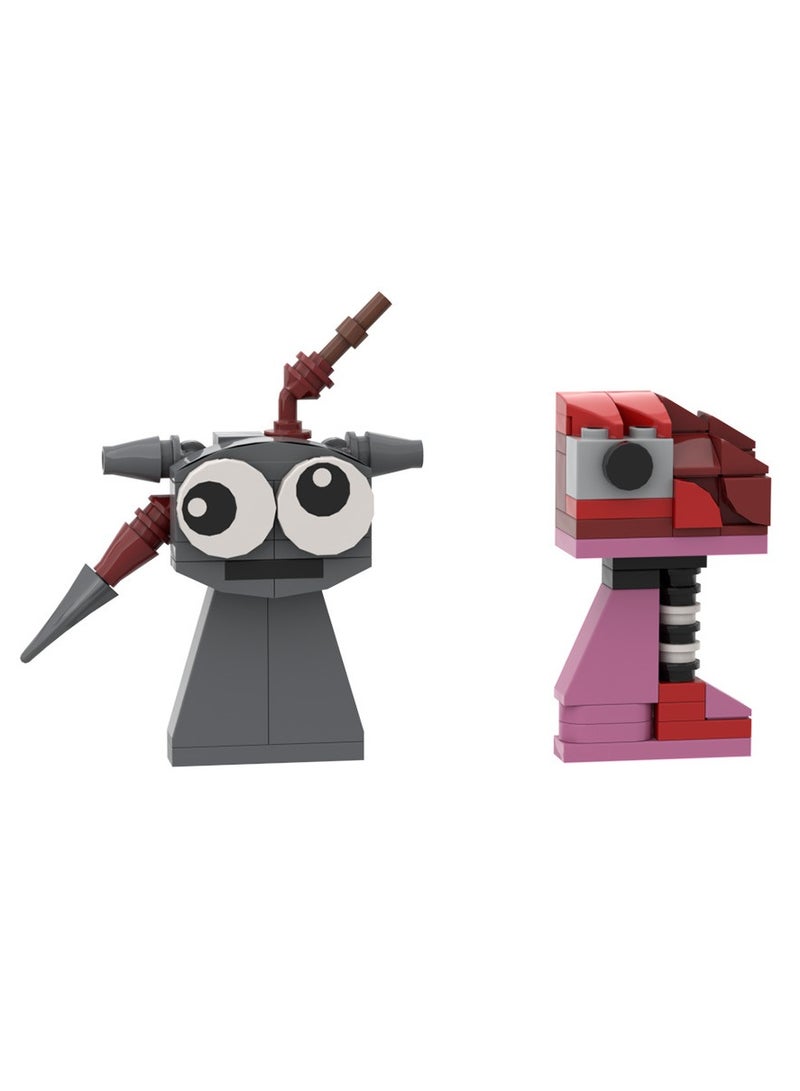 Rhythm box game Incredibox Sprunki elf creative building blocks small particles puzzle assembly building blocks (code: A1660Y05, number of particles: 485, 0.2327kg) - Image 5