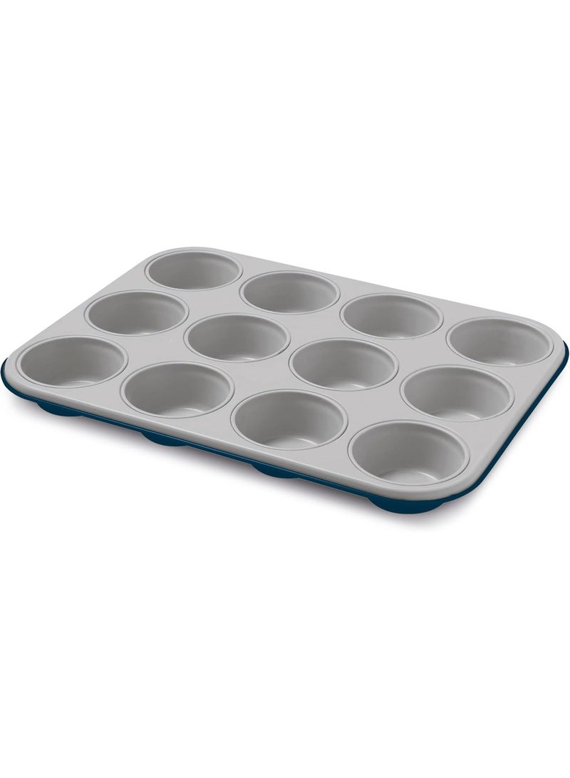 Guardini Xbake Steel Muffin Tray Cupcake Mould Pan Baking Mould 27 X 35Cm - Image 1