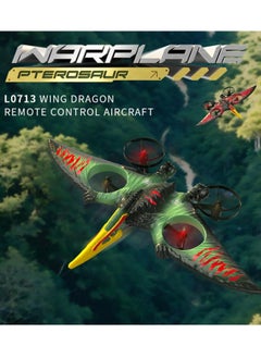 BORTONY RC Jet Fighter Drone LED Lights USB Charging and Remote Control 2.4GHz Quadcopter Hovering Airplane Toy for Kids & Adults Model LO713  - Image 2