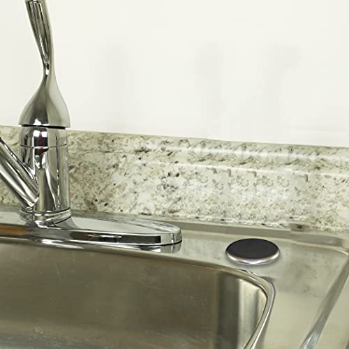 Danco 89478 DANCO Rust Resistant Sink Hole Cover, 1-3/4", Brushed Nickel - Image 2