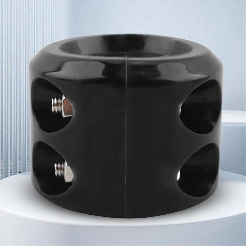 Winch Stopper 1pcs Rubber Winch Stopper Shock Absorbent Cable Protector Plug for Synthetic Rope Cable(Red) - Image 3
