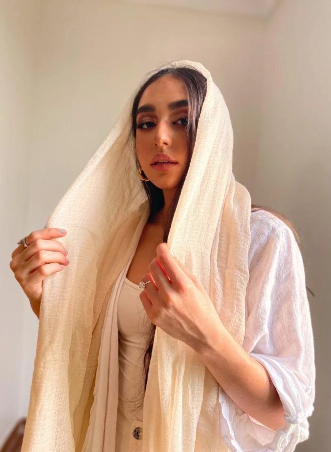 The Untitled Project Arena - Crinkle Organic Cotton Scarf