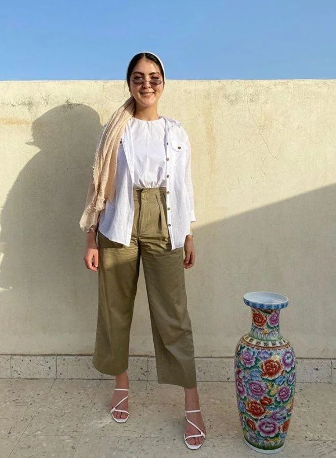 The Untitled Project Arena - Crinkle Organic Cotton Scarf