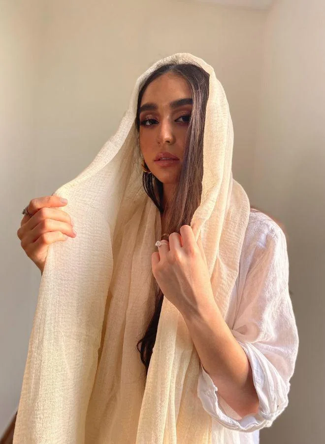 The Untitled Project Arena - Crinkle Organic Cotton Scarf