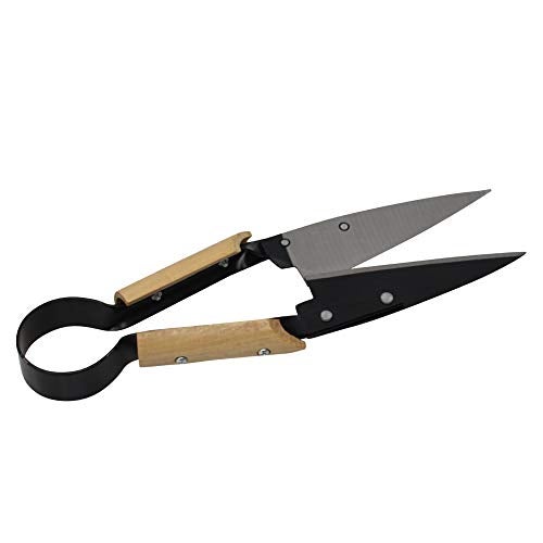 Abustle pig Hand shears for sheep shearing, Single Bow Heavy Duty Onion/Sheep Shear for alpaca, pet horse dog shearing, 6.1-Inch Carbon Steel Blade, 12.5-Inch Long - Image 3