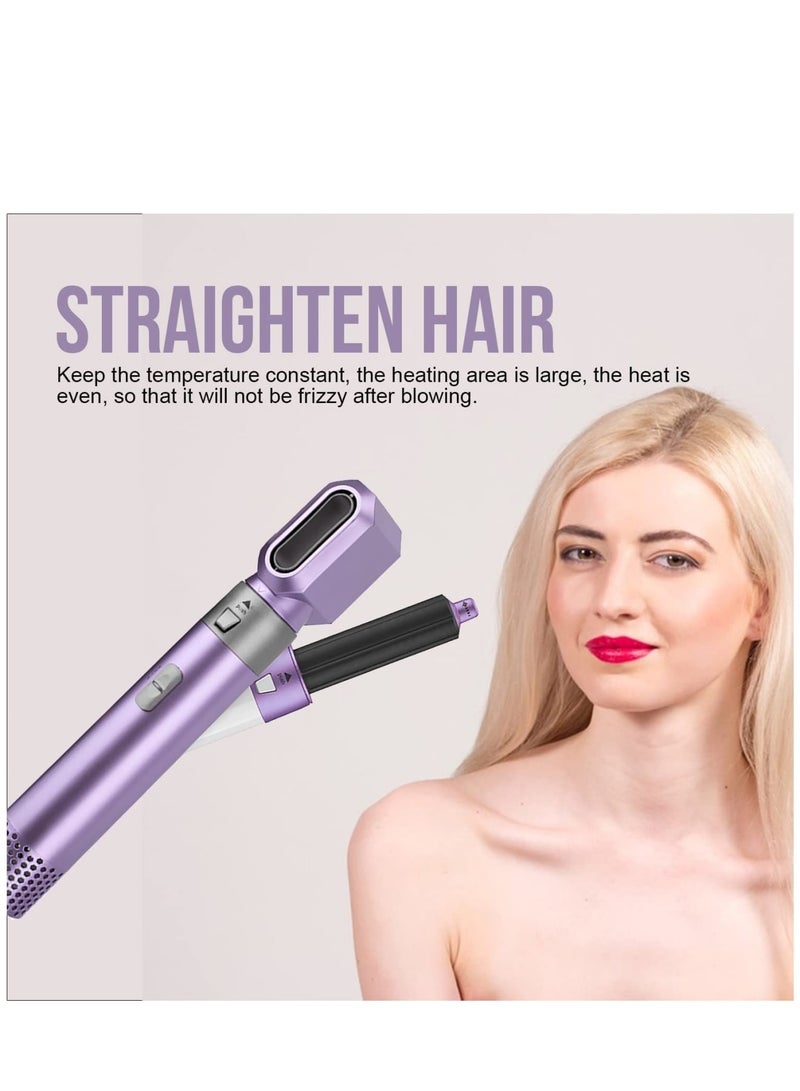 Zikra مجفف شعر فرشاة 1-في-1 مجموعة عصا تجعيد الشعر مكواة شعر سلبية الأيونات تجعيد الشعر الاحترافية مجموعة فرشاة قابلة للفصل مناسبة لمجموعة متنوعة من أنواع الشعر والأساليب - Image 4