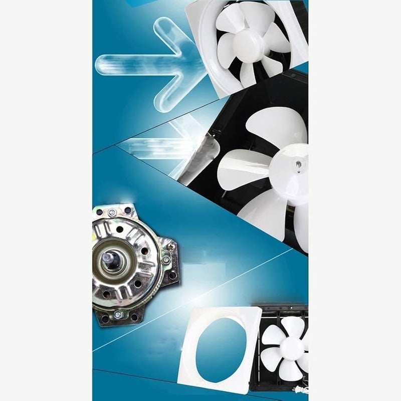 Bathroom Extractor Exhaust Fan Strong Ventilation For Kitchen Toilet Window - Image 4