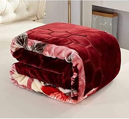 ALCITIC HOME Cloudy Super Soft Fabric Mink Heavy Duty Luxury Ultra 2 Ply Double Bed Blanket for Heavy Winters with Bag. - Image 2