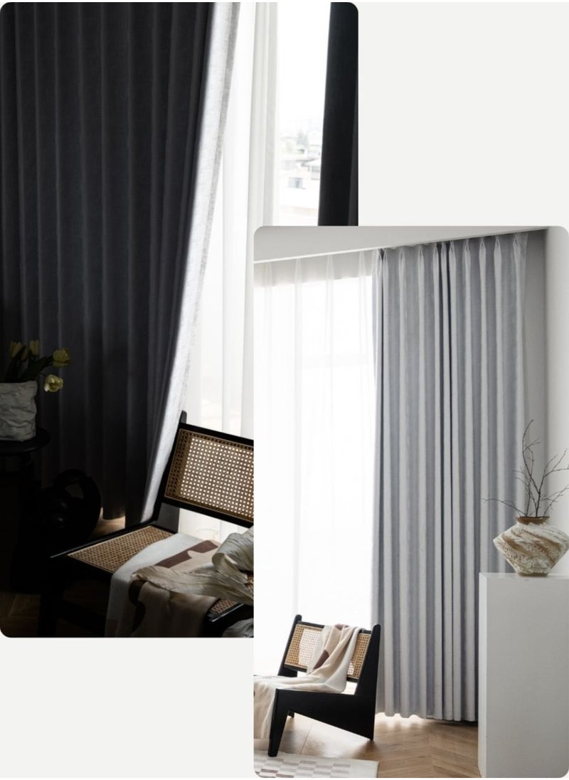 Golden Homee - Bedroom Sun-block Curtain Insulation Noise Reduce Heat - Image 1