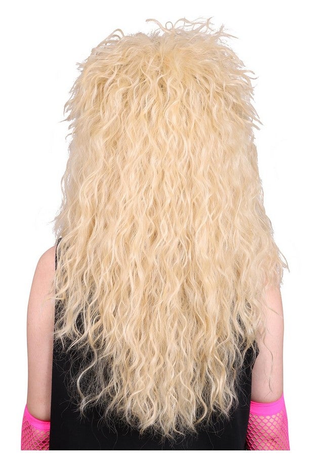 FantaLook Long Blonde Cosplay Wig For Women Halloween - Image 4