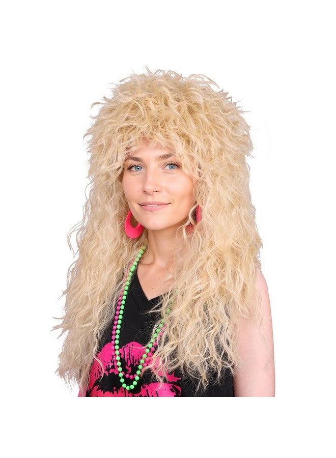 FantaLook Long Blonde Cosplay Wig For Women Halloween - Image 3
