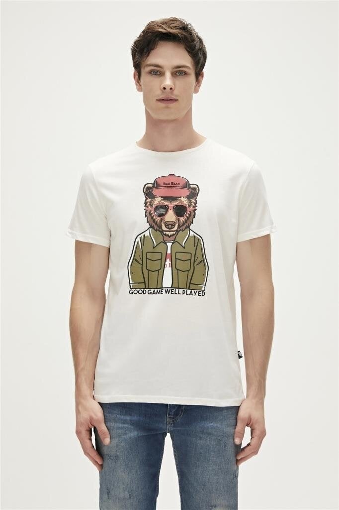 GOOD GAME T-SHIRT CREAM Men's T-Shirt 23.01.07.009-C04