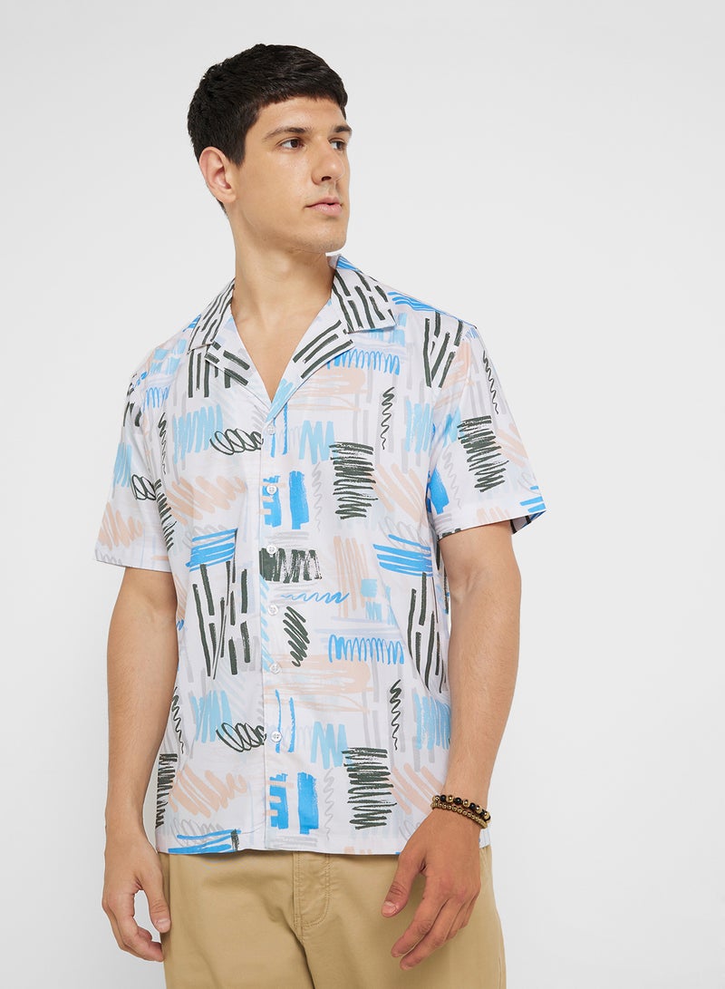 روبرت وود قميص بطبعة منتجع - Image 1