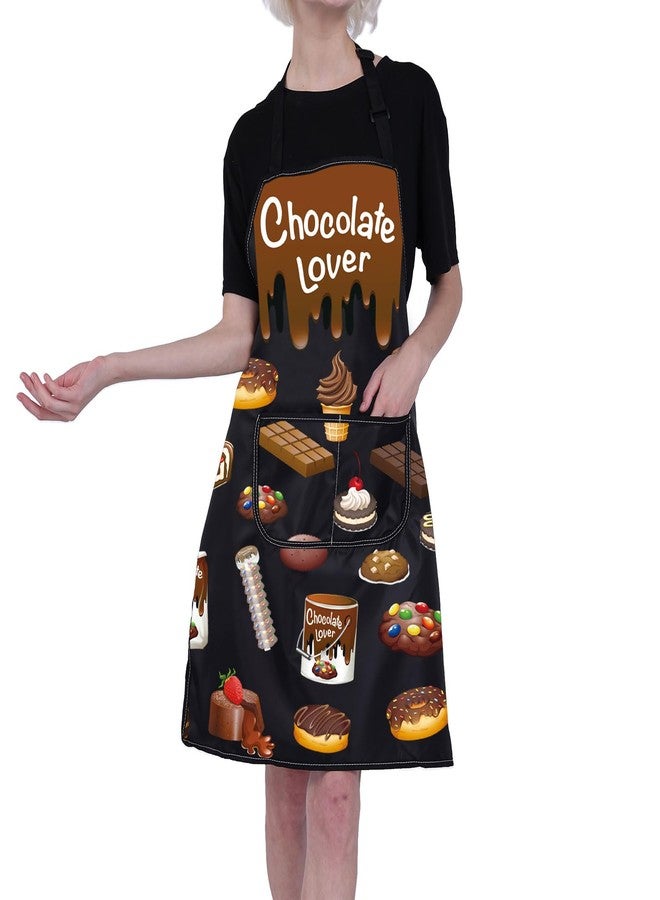 BNQL Chocolate Apron - Themed Aprons With Pockets - Image 5