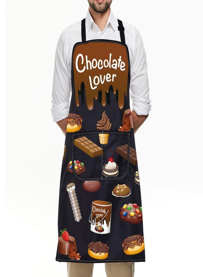 BNQL Chocolate Apron - Themed Aprons With Pockets - Image 4