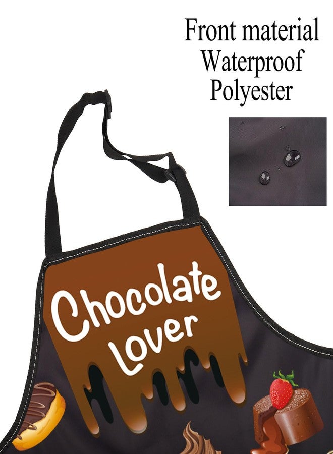 BNQL Chocolate Apron - Themed Aprons With Pockets - Image 3