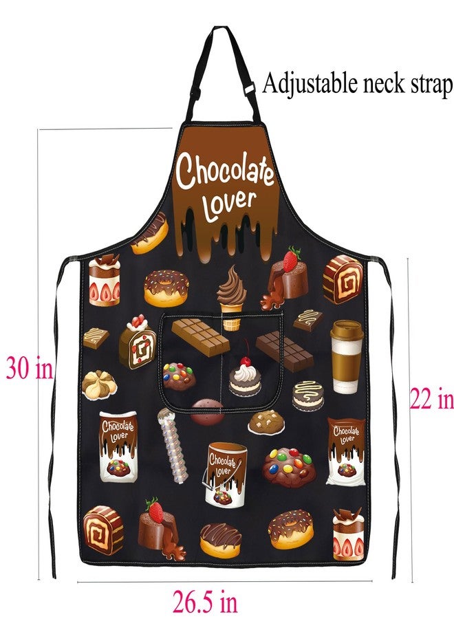 BNQL Chocolate Apron - Themed Aprons With Pockets - Image 2