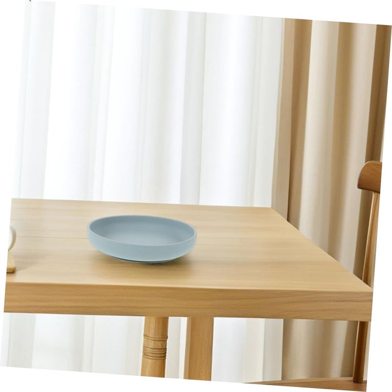 2pcs Elderly Non Suction Plate Scoop Bowl Senior Dining Plate Disabled Home Care Non Slip Manual - Image 5