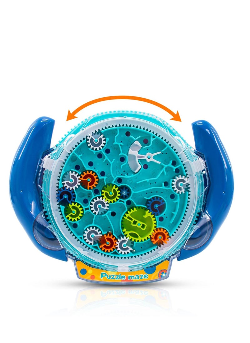 Y&D - Brain Teasers Gravity Ball Game Maze Puzzle Toy Gifts for Kids Teens Adults, Mind Puzzles 3-8, 3D Kids, Labyrinth Marble with Two Steel Marbles - Image 1