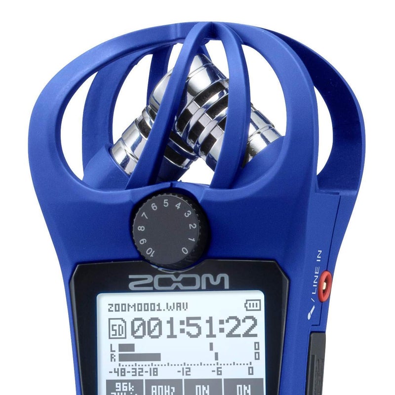 Zoom Handy Recorder, Blue (H1n) - Image 5