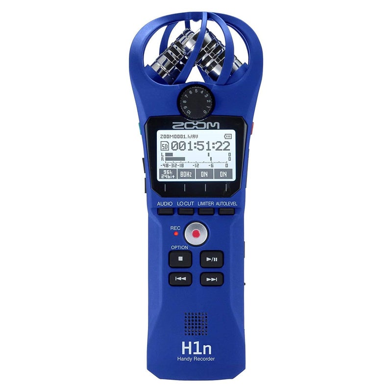 Zoom Handy Recorder, Blue (H1n) - Image 1