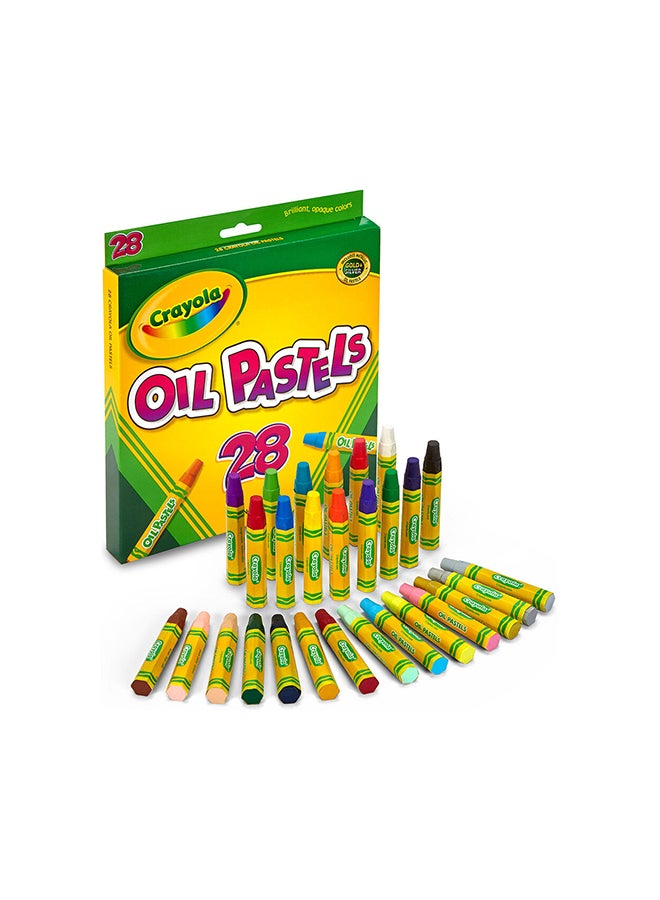 Crayola ألوان زيتية، 28 قطعة - Image 1