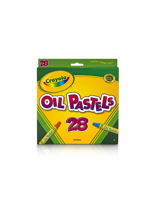 Crayola ألوان زيتية، 28 قطعة - Image 2