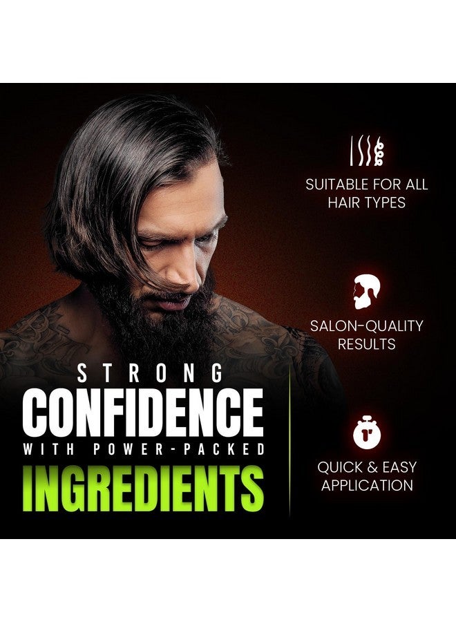 Herbishh Gray Reducing Shampoo for Men, Hair Darkening & Volume Boost with Every Wash, Cleanses & Revitalizes, Easy At-Home Use, Safe for Light Brown to Black Shades, All Hair Types 6.09 fl.oz - Image 3