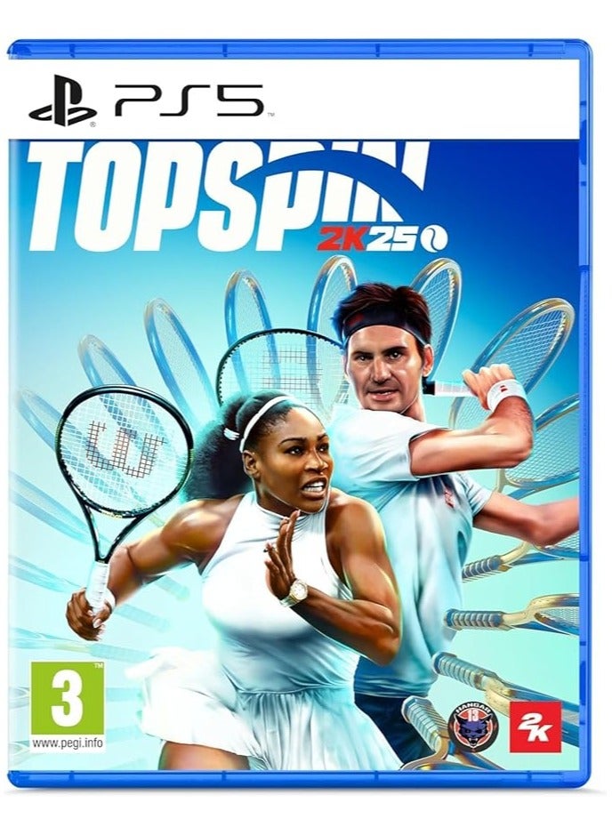 H120 TopSpin 2K25 For PS5 - PlayStation 5 - Original - Image 1