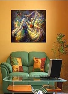 OR 2724680827273 Sufi Traditional Dance Wooden Art 