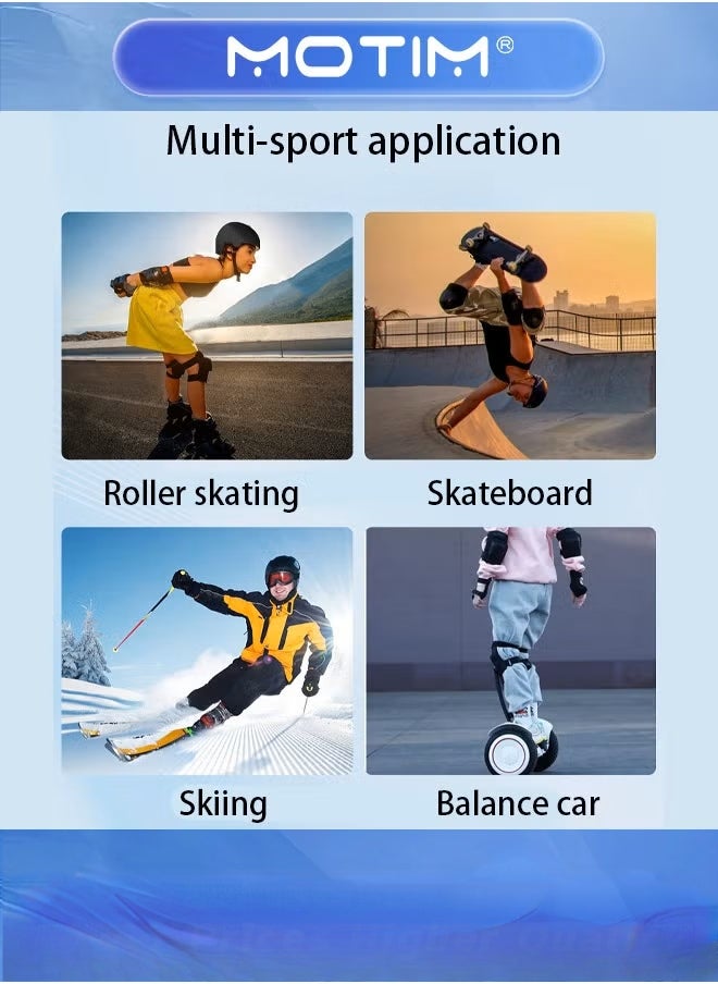 Motim Kids Aldult Outdoor Sports Protective Helmet for 40-60KG Boys Girls Adjustable Helmetfor Roller Scooter Skateboard Bicycle  - Image 2