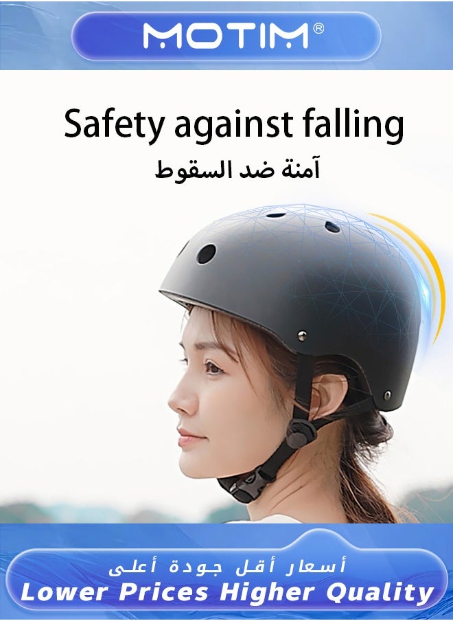 Motim - Kids Aldult Outdoor Sports Protective Helmet for 40-60KG Boys Girls Adjustable Helmetfor Roller Scooter Skateboard Bicycle - Image 1