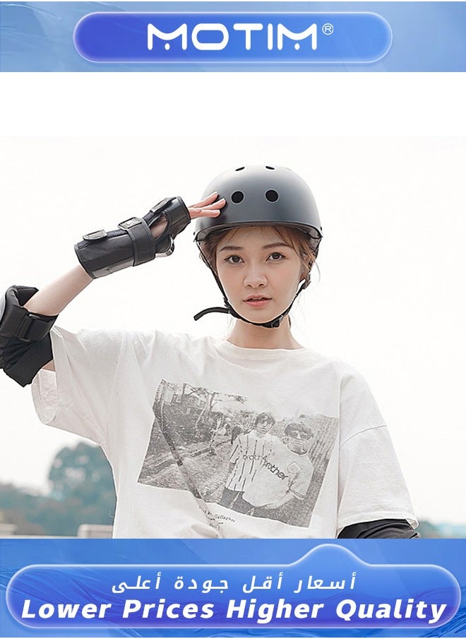 Motim - Kids Aldult Outdoor Sports Protective Helmet for 40-60KG Boys Girls Adjustable Helmetfor Roller Scooter Skateboard Bicycle - Image 1