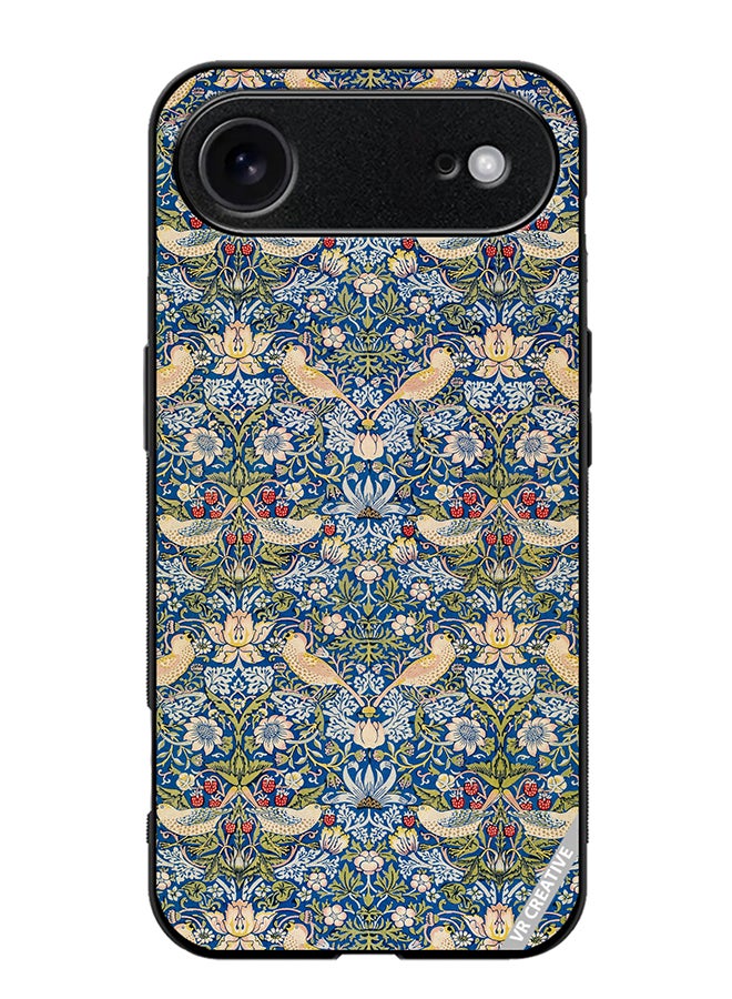 Protective Case Cover For Apple iPhone 17 Air Splash Flower Design Multicolour