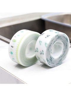 FALMER Self Adhesive Bathroom Waterproof Mouldproof Sealing Tape Wall Mounted Sealant Tape for Bathtub Cracks Walls 3M Length 2cm Width Multicolor  - Image 2