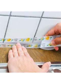FALMER Self Adhesive Bathroom Waterproof Mouldproof Sealing Tape Wall Mounted Sealant Tape for Bathtub Cracks Walls 3M Length 2cm Width Multicolor  - Image 4